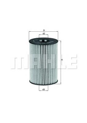 Compre OX3537D Mahle Original Filtro de óleo