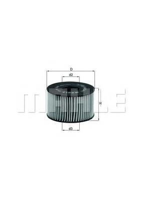 Filtro de óleo Mahle Original OX191D preço, a partir de 9,85 USD
