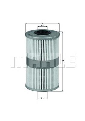 Filtro de combustível Mahle Original KX204D preço, a partir de 9,06 USD
