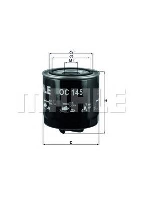 Compre OC145 Mahle Original Filtro de óleo