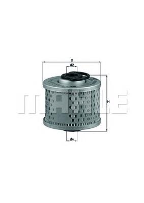 Filtro de combustível KX34 Mahle Original