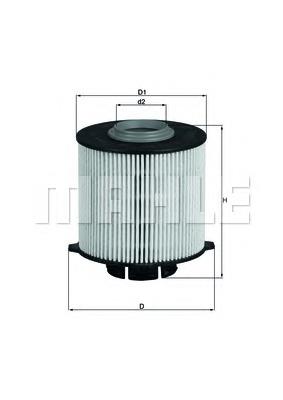KX265D Mahle Original Filtro de combustível