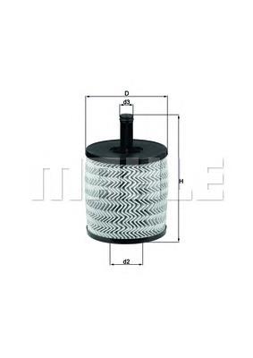 Filtro de óleo Mahle Original OX556D preço, a partir de 13,85 USD