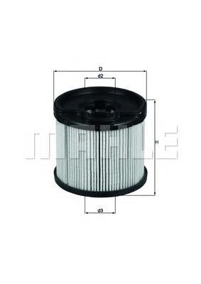 KX87D Mahle Original Filtro de combustível