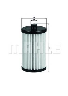 KX222D Mahle Original Filtro de combustível