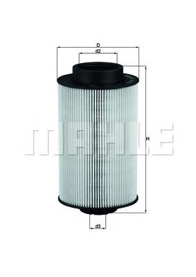 KX1911D Mahle Original Filtro de combustível