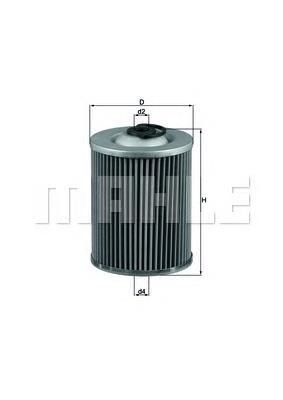 Compre KX57 Mahle Original Filtro de combustível