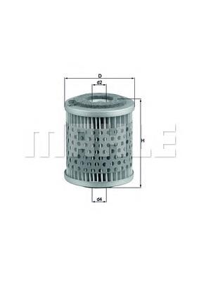 Filtro de combustível Mahle Original KX38 preço, a partir de 4,23 USD