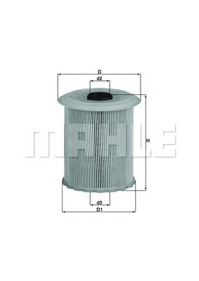 Filtro de combustível Mahle Original KX75D preço, a partir de 8,93 USD