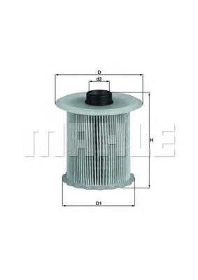 Filtro de combustível Mahle Original KX81D preço, a partir de 5,85 USD