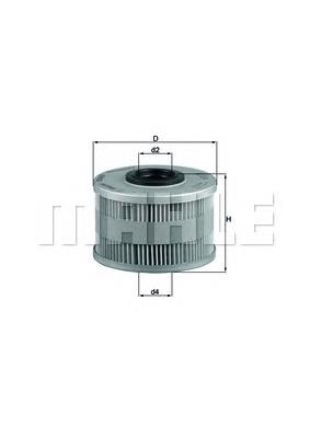 Filtro de combustível Mahle Original KX79D preço, a partir de 6,38 USD
