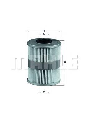 Filtro de combustível Mahle Original KX206D preço, a partir de 7,38 USD