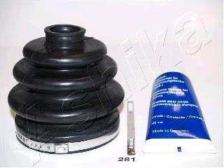 Bota de proteção externa de junta homocinética do semieixo dianteiro KB281 Japan Parts