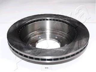 Disco do freio traseiro Japan Parts DP515C