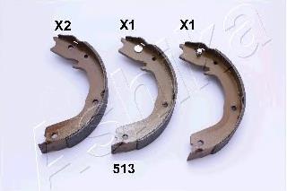 Compre MN186248 Mitsubishi Sapatas do freio de estacionamento