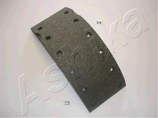 Compre GF110AF Japan Parts Sapatas do freio traseiras de tambor