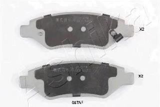 92230273 General Motors Sapatas do freio traseiras de disco
