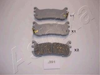 Sapatas do freio traseiras de disco Mazda B0YA2643Z preço, a partir de 15,84 USD