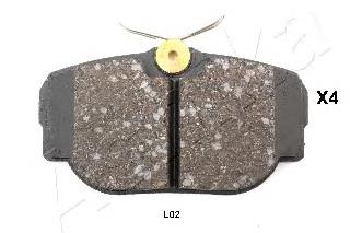 BPA057700 Open Parts Sapatas do freio traseiras de disco