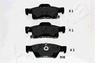Compre 68052386AC Chrysler Sapatas do freio traseiras de disco