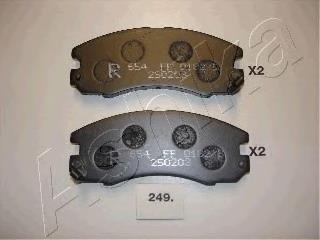 Compre 0446512040 Toyota Sapatas do freio dianteiras de disco