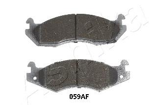 Sapatas do freio dianteiras de disco MKD203 Chrysler