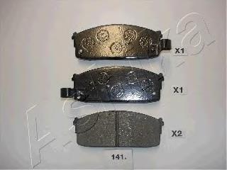 Compre D106057G90 Nissan/Infiniti Sapatas do freio dianteiras de disco