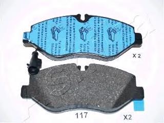 Sapatas do freio dianteiras de disco Necto FD7345V preço, a partir de 42,76 USD