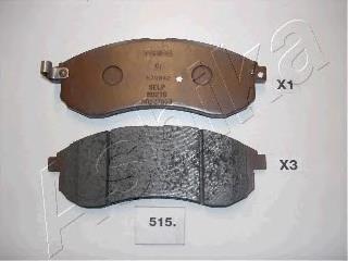 Sapatas do freio dianteiras de disco Mitsubishi MR977365 preço, a partir de 19,86 USD