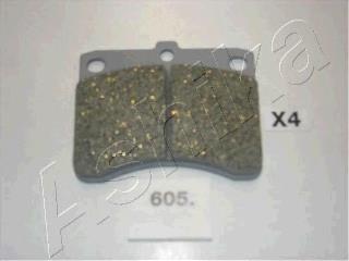 PA605AF Japan Parts Sapatas do freio dianteiras de disco