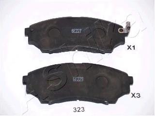 1356600 Ford Sapatas do freio dianteiras de disco