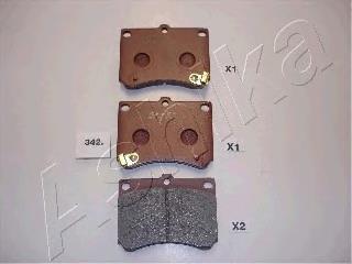 Sapatas do freio dianteiras de disco Mazda B0YW3323C preço, a partir de 23,74 USD