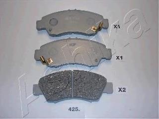 45022S04J01 Honda Sapatas do freio dianteiras de disco