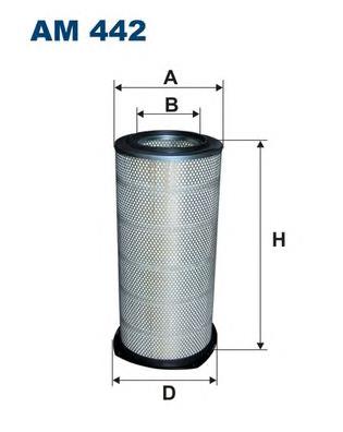 Filtro de ar FA3124 Mecafilter