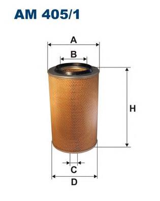 Filtro de ar AG64 Mahle Original