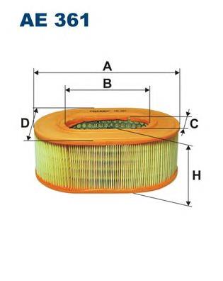 Filtro de ar Mahle Original LX2535