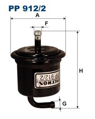 Filtro de combustível 1541072F01 Suzuki