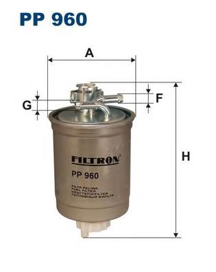 PP960 Filtron Filtro de combustível