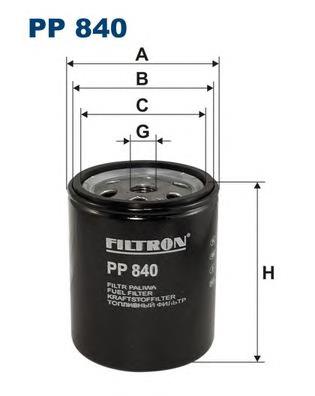 PP840 Filtron Filtro de combustível