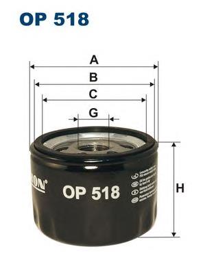 Filtro de óleo 0071736169 Fiat/Alfa/Lancia