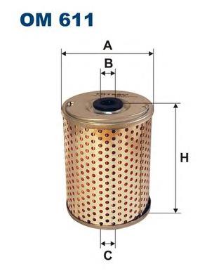 Filtro da direção hidrâulica assistida Iveco 2992056
