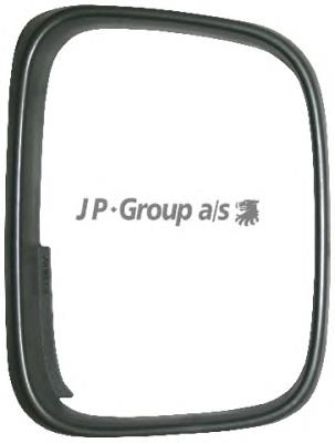 1189450480 JP Group Placa sobreposta (tampa) do espelho de retrovisão direito