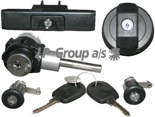 98000101801 Vika Fechadura da porta de encendido com chaves, kit