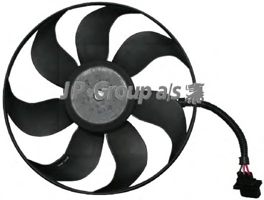 Ventilador (roda de aletas) do radiador de esfriamento EVW035 Doga