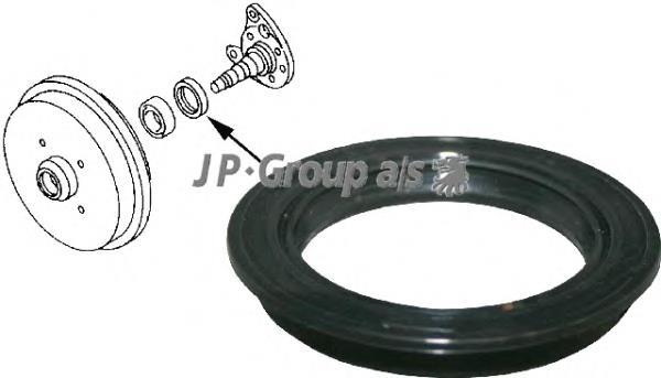 Compre 357501641C VAG Bucim de cubo traseiro