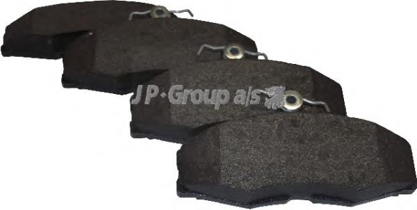 Sapatas do freio dianteiras de disco Volkswagen Caddy 2 9U7