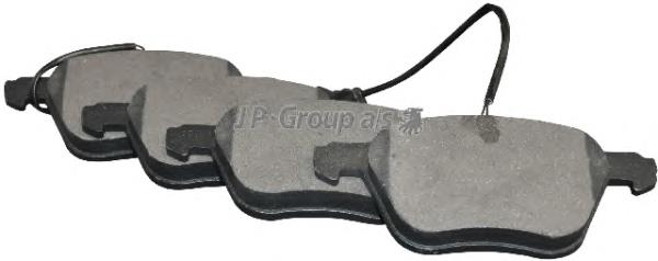 1163604310 JP Group Sapatas do freio dianteiras de disco