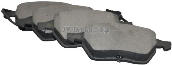 1163602510 JP Group Sapatas do freio dianteiras de disco