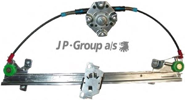1288100180 JP Group Mecanismo de acionamento de vidro da porta dianteira direita
