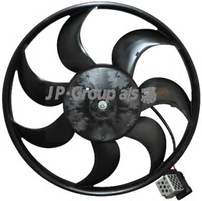 Ventilador elétrico de esfriamento montado (motor + roda de aletas) 1341344 Opel